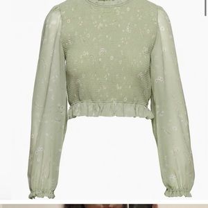Aritzia wilfred tempest blouse